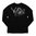 MULEY T-shirt in cotone a manica lunga 2XL nero