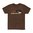 T-shirt WAPITI BLEND marrone mélange M
