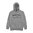 Felpa con cappuccio GO BANG PARTS XL, grigio mélange