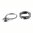 AR-15 QD endplate e dado castellato - kit Ti grezzo