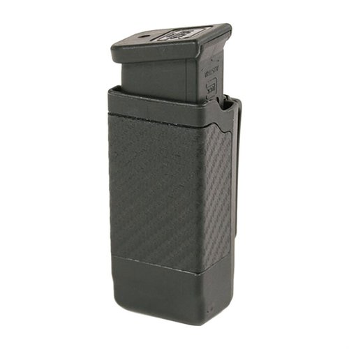 La SINGLE MAGAZINE POUCH di BLACKHAWK è leggera e resistente, offre un rapido accesso al caricatore e una clip per cintura sicura e rimovibile.