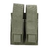 Portacaricatore doppio per pistola, Olive Drab