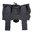 BLACKHAWK Serie Foundation Sacca di raccolta pieghevole Nero