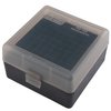 Scopri la FLIP TOP RIFLE AMMO BOX di MTM CASE-GARD, realizzata in polipropilene indistruttibile, con cerniera meccanica garantita per 25 anni e chiusura sicura.