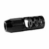 Compensatore Nitrous calibro .30 5/8-24 acciaio nero