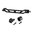 Barra braccio rialzata 8 pollici con adattatore brace per AKS 5,5 mm