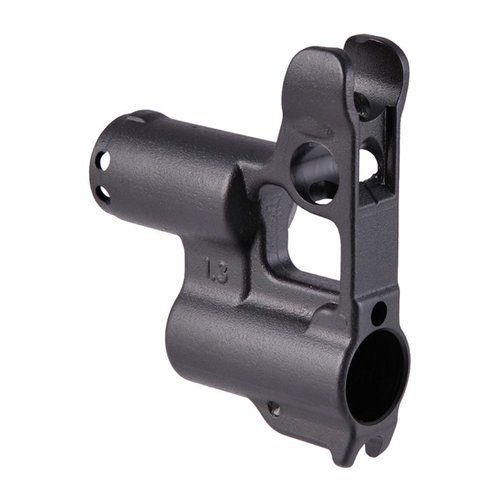 Il Gas Block Combo GBC-13 di JMAC CUSTOMS con detent hole è ideale per costruzioni di pistole e fucili, leggero e personalizzabile, compatibile con gas port a 90°.
