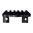 Adattatore calciatura con rotaia per MP5K  adattatore 1913