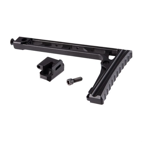 Il 8-INCH SKELETON STOCK di JMAC CUSTOMS è realizzato in alluminio 7075 T6, pesa solo 5.36oz e offre 2x QD Sling Socket, compatibile con meccanismi SIG.