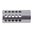 Compensatore calibro .22 1/2-28 alluminio argento