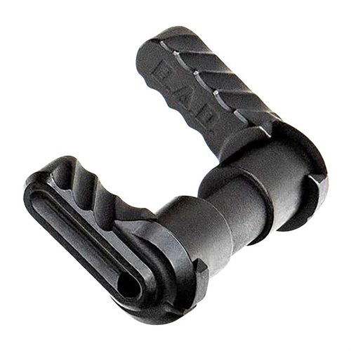 Il selettore di sicurezza ambidestro BAD-ASS-PRO per M&P15-22 offre un design modulare, opzioni di movimento reversibili e massima affidabilità senza viti da rompere.