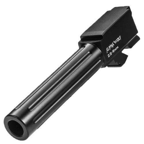 I barili Alpha Wolf offrono precisione assoluta e affidabilità, consentendo di convertire .40 S&W e .357 Sig in 9mm con installazione drop-in.