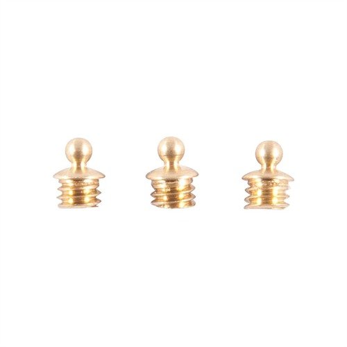 I SIGHT BEADS in ottone con gonna, 1/16" 3-56 TPI, offrono un posizionamento preciso e una maggiore resistenza grazie alla base in acciaio e alla superficie ampia.