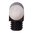 Perla standard 5/32" filettatura 6-48 TPI gambo 7/64" bianca