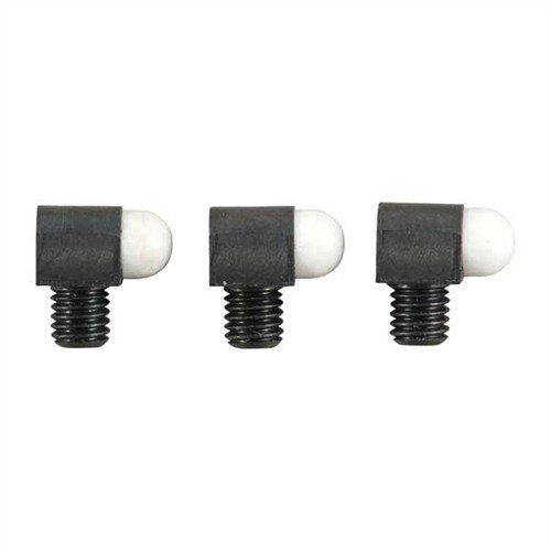 I SIGHT BEADS di BRADLEY GUNSIGHT offrono un posizionamento preciso grazie alla base in acciaio, con opzioni di bead in plastica rossa o bianca e ottima resistenza.