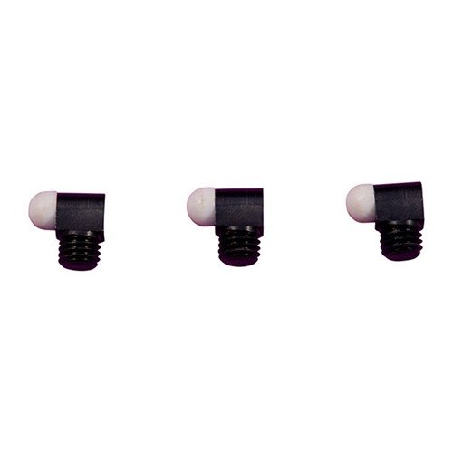 I SIGHT BEADS di BRADLEY GUNSIGHT offrono un posizionamento preciso del mirino su un blocco di acciaio, garantendo maggiore resistenza e superficie d'appoggio.