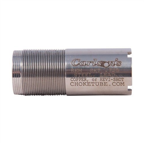 Tubi di strozzatura in acciaio inossidabile per fucili Remington, compatibili con cariche magnum e piombo. Ideali per prestazioni ottimali e durata.