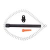 Aumenta la capacità del tuo Remington 870 in un minuto con questo estensore in acciaio, facile da installare e dotato di supporto per slitta.