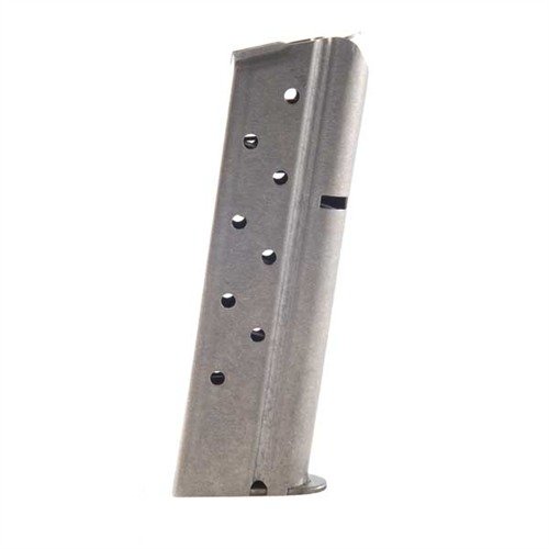 Caricatori Colt 1911 38 Super, progettati per una vestibilità e funzionalità affidabili, con molle in acciaio temperato per prestazioni durature.