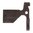 Fermo otturatore per COLT AR15A4 e AR-15 standard, nero opaco