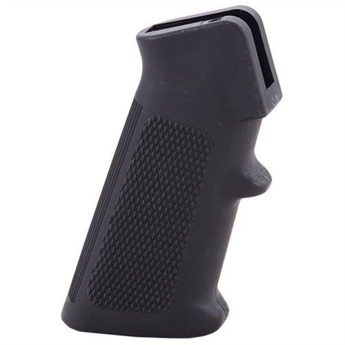 Il PISTOL GRIP POLYMER BLACK di COLT offre una presa ergonomica e sicura per il tuo AR-15, migliorando il controllo e la stabilità durante il tiro.