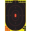 I bersagli SHOOT-N-C® evidenziano i colpi con un alone fluorescente, senza bisogno di strumenti di visione; facili da attaccare e riparare.