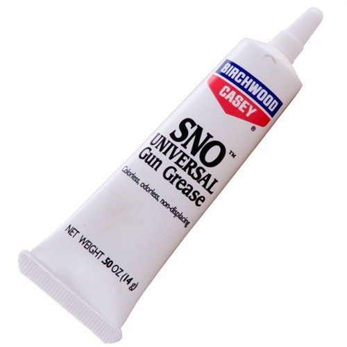 SNO™ UNIVERSAL GUN GREASE protegge e lubrifica le armi, riducendo l'usura e la corrosione, per un funzionamento fluido e una vita utile prolungata.