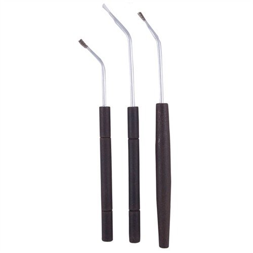Le spazzole angolate BIRCHWOOD CASEY raggiungono i punti difficili da pulire, con setole in acciaio inox e nylon per una pulizia efficace e delicata.