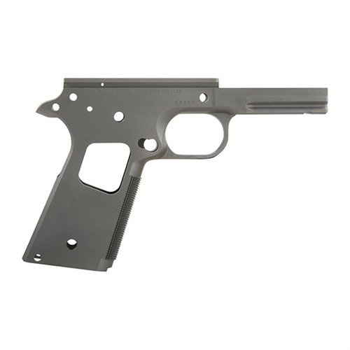 Costruisci un 1911 personalizzato di alta qualità con il ricevitore 1911 Recon in acciaio carbonio, dotato di checkering 20 LPI e guida per accessori.