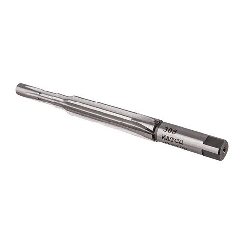 Il reamer .308 Match di Clymer, realizzato in acciaio M-7 ad alta velocità, offre precisione e durata, ideale per camere più strette per munizioni .308 Match.