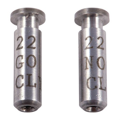 I set di gauge Clymer Go & No-Go garantiscono misurazioni precise della testa della camera, con custodia resistente per un facile trasporto e organizzazione.
