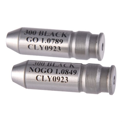 I set di gauge Clymer Go & No-Go garantiscono misurazioni precise e affidabili del headspace, con custodia resistente per una facile organizzazione.