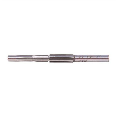 .22 RIMFIRE REAMERS CLYMER, realizzati in acciaio M-7 di alta qualità, garantiscono precisione e durata per i gunsmith professionisti. Disponibili in stili Rougher e Finisher.