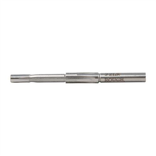 .22 RIMFIRE RIFLE/AUTO PISTOL/REVOLVER REAMERS CLYMER, realizzati in acciaio M-7, offrono precisione e durata, ideali per armieri professionisti.