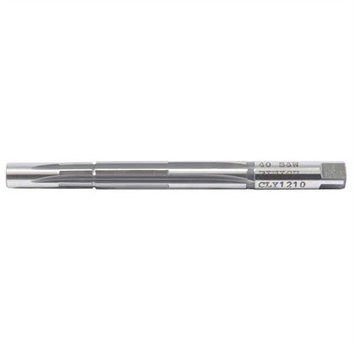 I reamers Clymer per pistole offrono camere precise in M-7 High-Speed Steel, garantendo durata e qualità eccezionali per i gunsmith professionisti.