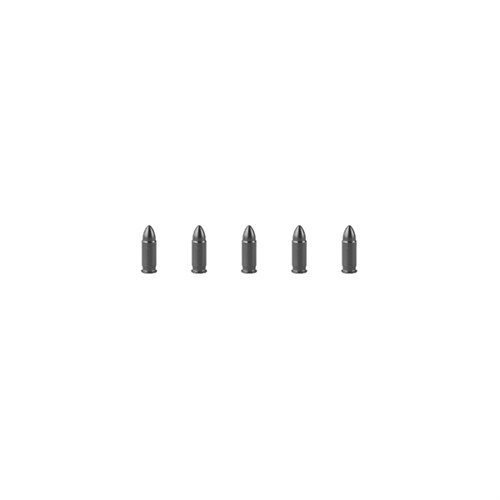 Gli AMMO SNAP CAP DUMMY ROUNDS A-ZOOM, in alluminio con primer sintetico, sono ideali per esercitarsi nel caricamento, scaricamento e tiro a secco.