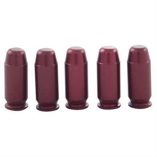 I dummy rounds A-ZOOM 40 S&W sono realizzati in alluminio con primer sintetico, ideali per praticare ricarica, scarica e dry firing, migliorando le abilità di tiro.