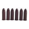 Le AMMO SNAP CAP DUMMY ROUNDS A-ZOOM in alluminio sono ideali per esercitarsi nel caricamento, scaricamento e dry firing, migliorando le abilità di tiro e maneggio dell'arma.