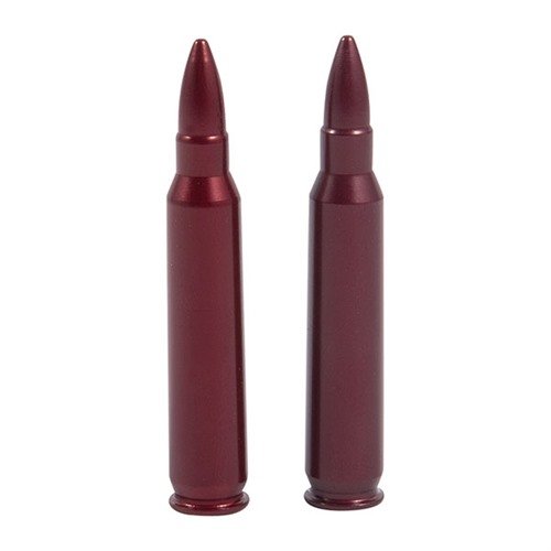 Le AMMO SNAP CAP DUMMY ROUNDS A-ZOOM in alluminio sono ideali per praticare il caricamento, lo scaricamento e il dry firing, migliorando le abilità di tiro e maneggio.