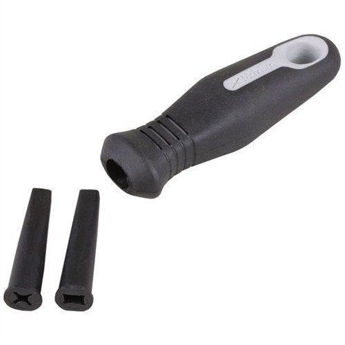 Il manico in gomma APEX TOOL GROUP offre una presa sicura e confortevole, assorbe le vibrazioni e include inserti rimovibili per adattarsi a vari file.