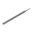 Lima a colonna modello svizzero standard N.2, taglio, 8" acciaio