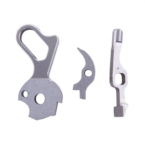 Il set di grilletto drop-in 1911 offre un'accensione affidabile e una funzione di grilletto migliorata, disponibile in configurazioni Tactical II e MARSOC per ogni esigenza di tiro.
