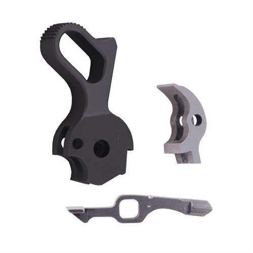 Il set di grilletto 1911 in 3 pezzi offre un'ignizione affidabile e una funzione di grilletto migliorata, con componenti di alta precisione in Tool Steel o acciaio inossidabile.