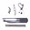 Kit grilletto TACTICAL II 4LB, acciaio inox