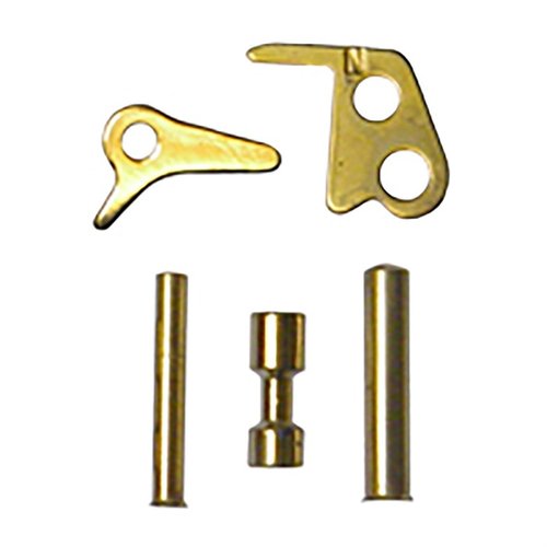 Il KIT DI RIDUZIONE DEL PULL DEL GRILLETTO S80 di CYLINDER & SLIDE offre parti in titanio-nitrurato che riducono il peso del grilletto senza modifiche rischiose.