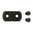 Sezione rail Picatinny 3 slot M-LOK in alluminio nero
