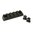 Sezione rail Picatinny 5 slot M-LOK in alluminio nero