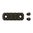 Sezione rail Picatinny 5 slot M-LOK in alluminio nero