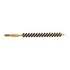 Spazzole per canne .17 e .20 Calibro con setole in bronzo o nylon, resistenti e sicure, ideali per armi ad aria compressa e rimfire, lunghe 6.3 cm.