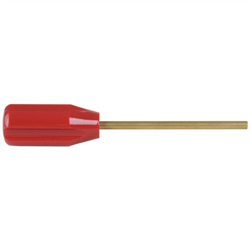 Il cleaning rod Dewey in ottone solido è ideale per rimuovere il fouling nelle camere delle pistole, con manico comodo e compatibile con accessori 8-32 tpi.